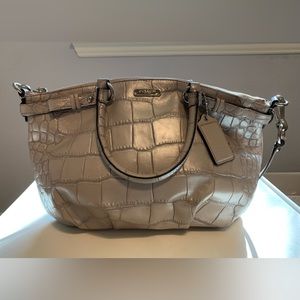 Coach Madison Embossed Exotic Sophia